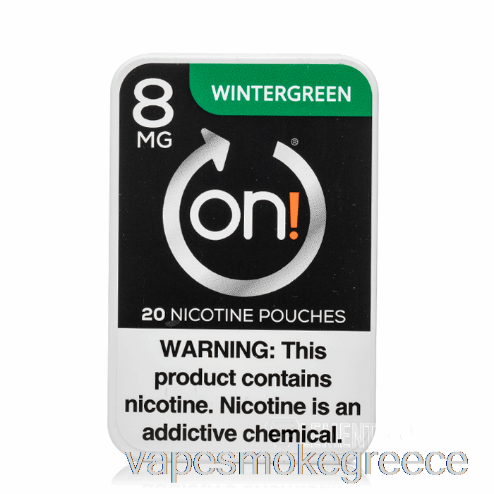 Vape Greece On! Θήκες νικοτίνης - Wintergreen 8mg